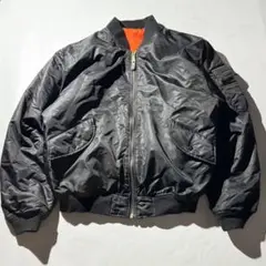 90s MA-1 flight blouson jacket y2k