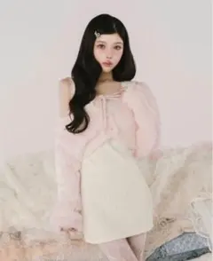 【お値下げ可】Darich ダーリッチ ケーブルニットソーセットミニワンピース