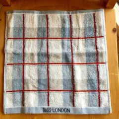 ☆新品☆ DAKS LONDON ウォッシュタオル　ハンドタオル　チェック柄