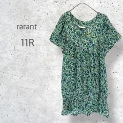 【rarant】　とろみブラウス　チュニック　花柄　体型カバー　ゆったり　11のサムネイル