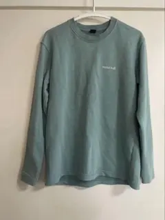 mont-bell 長袖トレーナー 水色