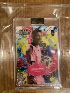 激レアLionel Messi Wild Card Splat 1/1 - メルカリ