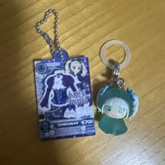 アイカツ！　めじるしアクセサリー　藤堂ユリカ　ガチャガチャ　アクリルキーホルダー