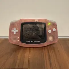GAMEBOY ADVANCE 完動品 AGB-001 ミルキーピンク