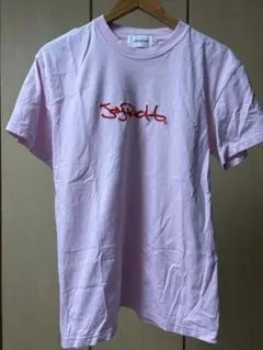 JOYRICH ロゴ刺繍 半袖Tシャツ ピンク Mサイズのサムネイル