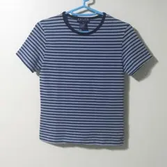 RALPH LAUREN ラルフローレン Tシャツ 細ボーダー カットソー 半袖のサムネイル