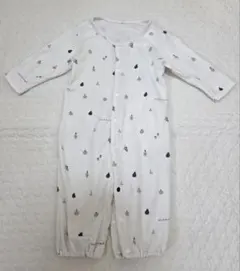 ジェラートピケ　2WAYオール　フルーツ柄