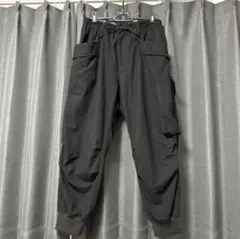 ワイスリー Y-3 ブラック ウール　カーゴパンツ ヨウジヤマモト y'sのサムネイル