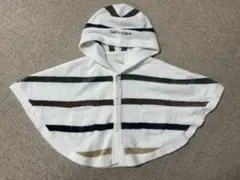 ジェラートピケ ベビー ポンチョ　ジェラピケ　モコモコ