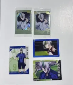 ブルーロック　ウエハース6 乙夜　オーロラカード　クリアカードなど