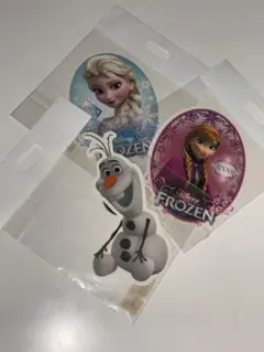 ディズニー　アナと雪の女王 ステッカー 3枚セット