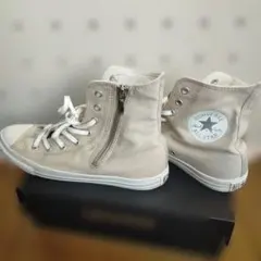 CONVERSE ALL STAR ジッパー付きスニーカー 24.5cm