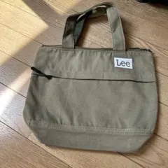 Lee オリーブグリーン トートバッグお値下げ