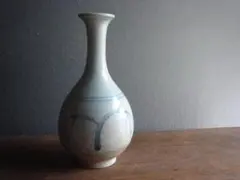 初期・古伊万里・九谷・手描き青模様 陶器製徳利