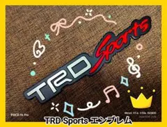 2個セット！（32×180mm）重厚感ある TRD SPORTS エンブレム G