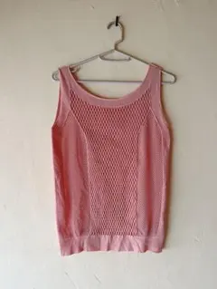 Chacott タンクトップ ピンク メッシュのサムネイル