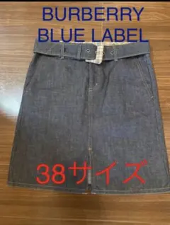 バーバーリーブルーレーベル　デニムスカート