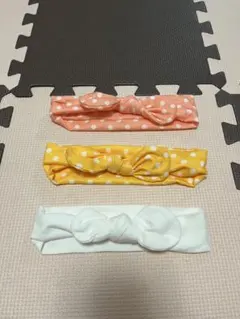 ベビー　ヘアバンド　3点セット