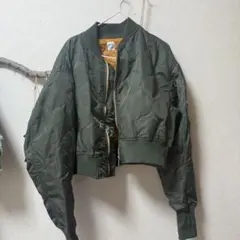 アングリット オリーブグリーン MA-1 ボンバージャケット