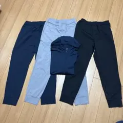 ユニクロ　150cm ウルトラストレッチアクティブジョガーパンツ　パーカー