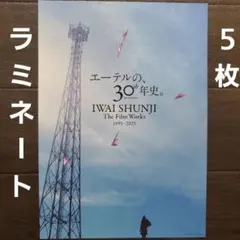 映画　岩井俊二　30周年　1995-2025　ラミネート+　フライヤー　５枚