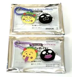 イオン コジコジ×ブラックパンダ マルチケース BLACK FRIDAY