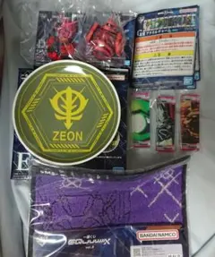機動戦士ガンダムジークアクス 一番くじ モビルスーツヘッドマグネット 他 セット