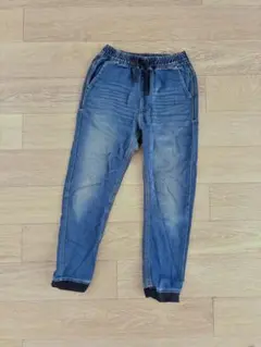 デニム　ジョガーパンツ 150