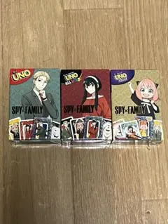 UNO SPY×FAMILY 3パックセット