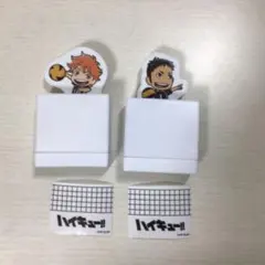 ハイキュー!! ×すき家　スタンプ2個セット　日向&大地