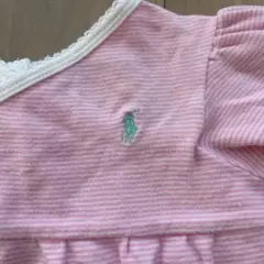 ラルフローレン　長袖ロンパース　6M お値下げ⭐︎ピンク