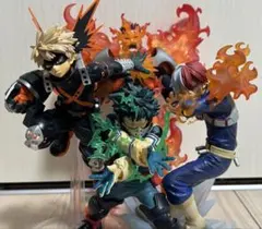 僕のヒーローアカデミア 一番くじ 緑谷出久 爆豪勝己 轟焦凍 エンデヴァー