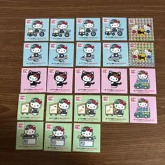 ヤマト運送 ハローキティ宅急便50周年 キティーちゃんシールステッカー 23枚