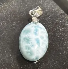 ラリマー ペンダントトップ S925 天然石 癒しのブルー