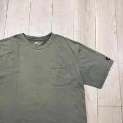 US古着Tシャツ Dickies ディッキーズ 胸ポケット 袖ワンポイントロゴ