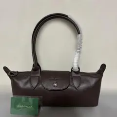 新品ロンシャンル プリアージュ エクストラ トップハンドル M モカ2way