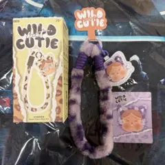 クライベイビー　Wild Cutie 紫　ストラップ