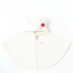 KP's mimi 耳付きフードポンチョ