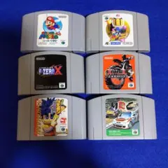 NINTENDO64 ゲームソフト 6本セット