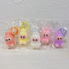 ラブブ フロッキー ぬいぐるみキーホルダー5点セット！！
