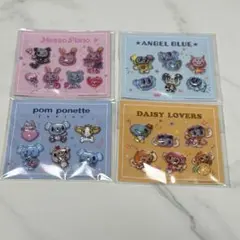 ナルミヤキャラクターズ　ぷっくりしーる　セブンイレブン　コンプリート