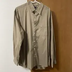 BACK NUMBER 長袖シャツ XL ベージュ