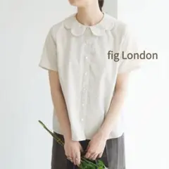 美品✨️フィグロンドン　花びらブラウス　シャツ　ペタル　fig Londonのサムネイル