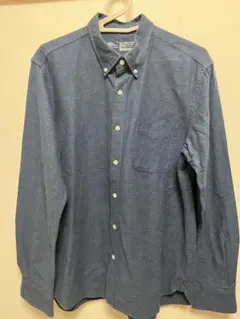 無印良品　長袖カジュアルシャツ ボタンダウン Lサイズ