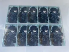 鬼滅の刃 ウエハース10 時透無一郎10枚セット。