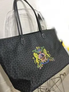 muta MARINE白黒フラワーパターン トートバッグ - メルカリ