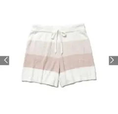 gelato piqué スムーズィー3ボーダーショートパンツ