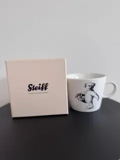 Steiff シュタイフ　テディベア マグカップ 　新品未使用　大きめのサムネイル