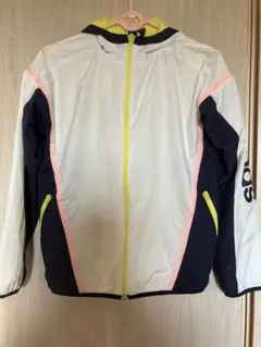 adidas アディダス レディースフード付きスポーツウインドブレーカー