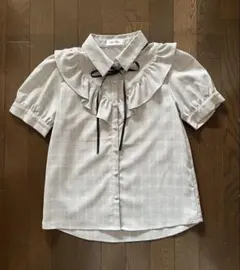 One way ByeBye 半袖ブラウス